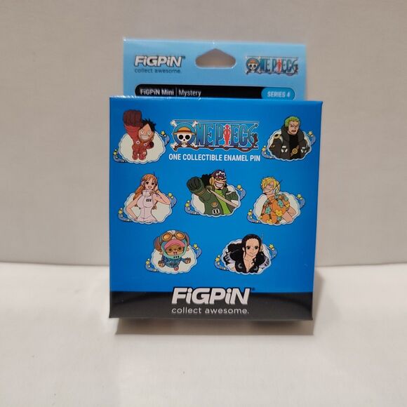 One Piece FiGPiN Minis Mystery Series 4 Sealed Case of 10 Boxes Ten Pins - Picture 2 of 5